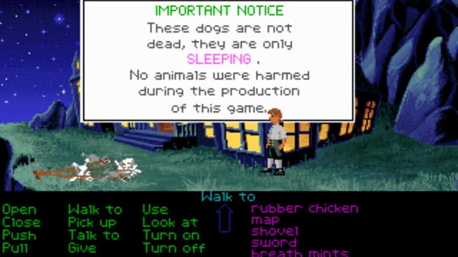 The Secret of Monkey Island — кадр из игры