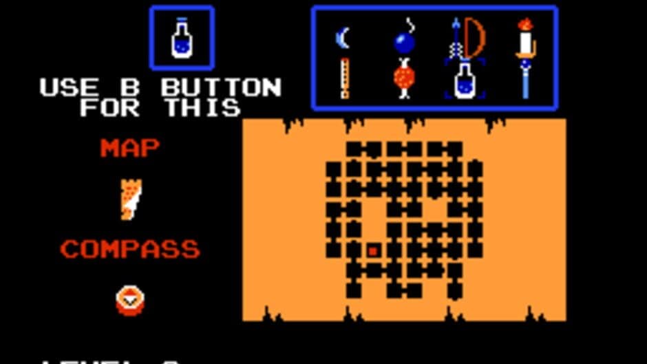 The Legend of Zelda — кадр из игры
