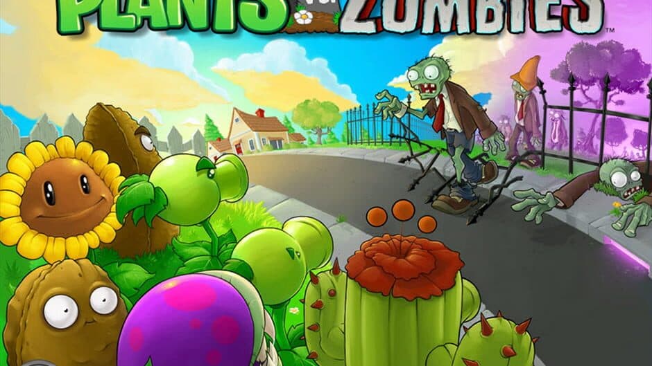 Plants vs. Zombies — кадр из игры