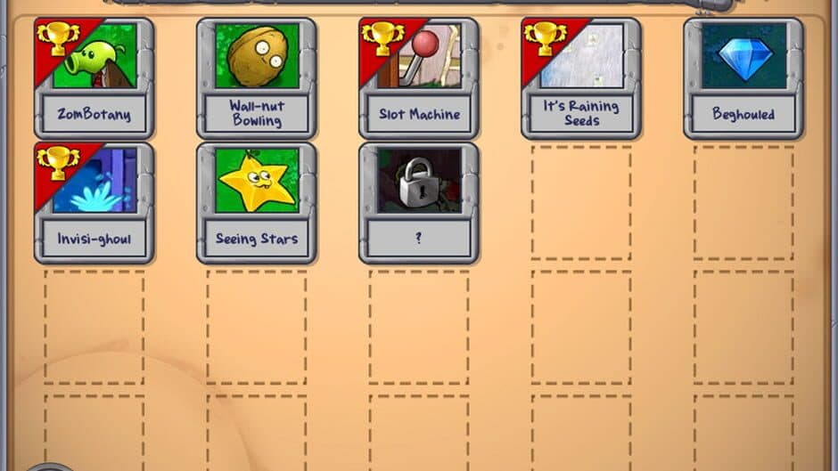 Plants vs. Zombies — кадр из игры