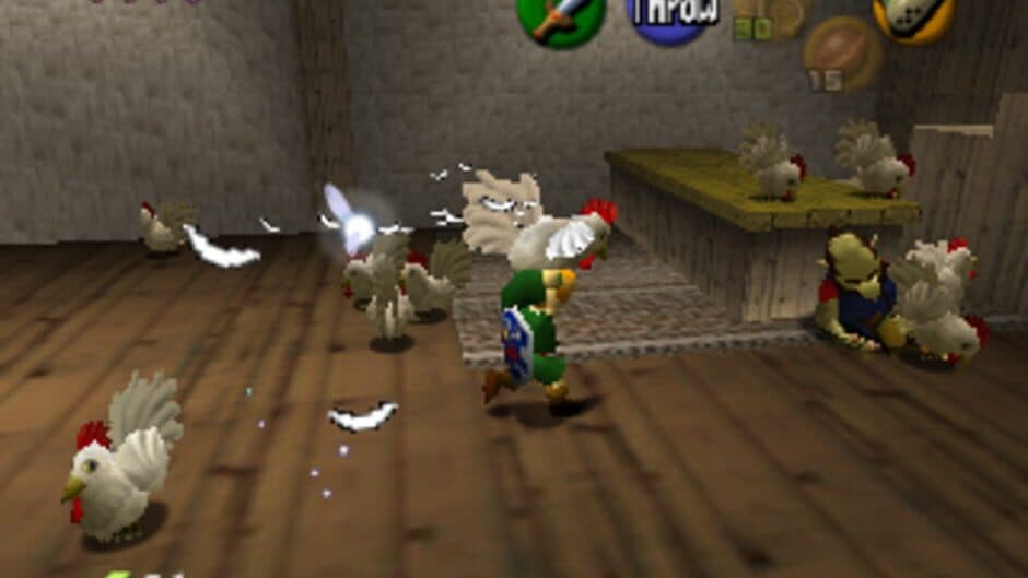 The Legend of Zelda: Ocarina of Time — кадр из игры
