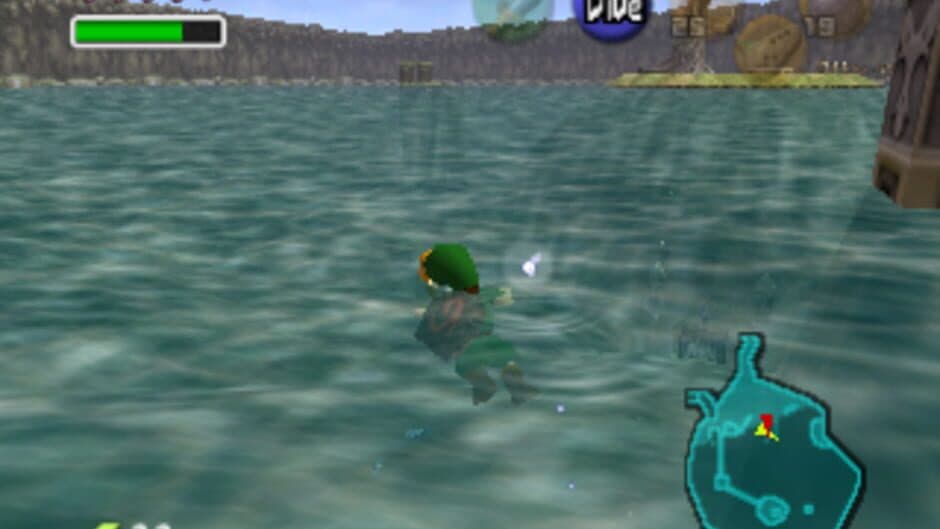 The Legend of Zelda: Ocarina of Time — кадр из игры