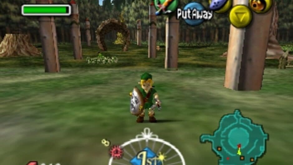 The Legend of Zelda: Majora's Mask — кадр из игры