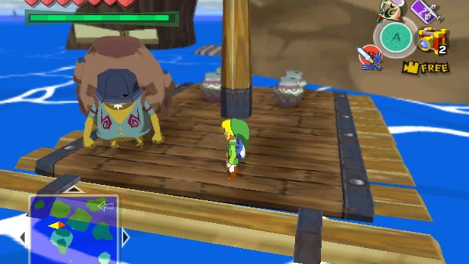 The Legend of Zelda: The Wind Waker — кадр из игры
