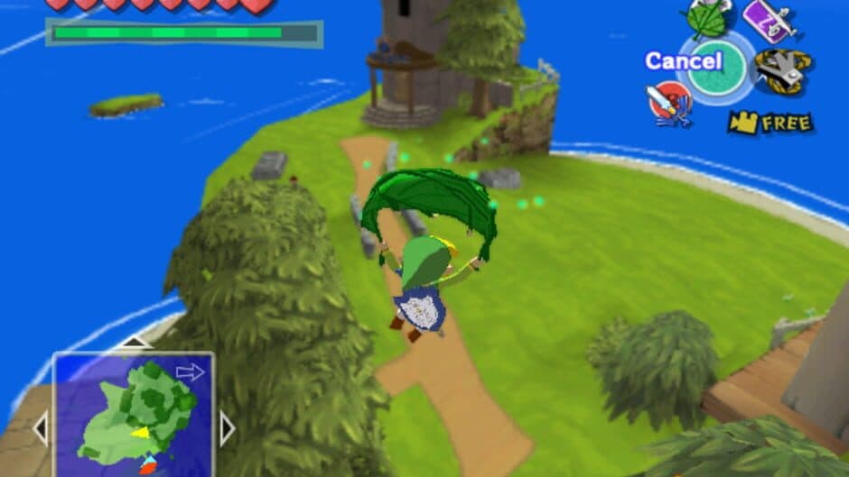 The Legend of Zelda: The Wind Waker — кадр из игры