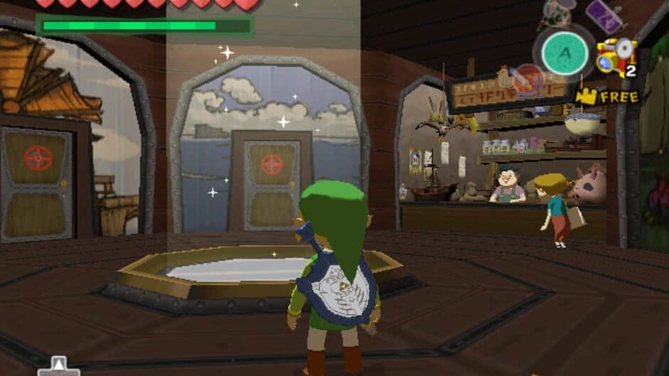 The Legend of Zelda: The Wind Waker — кадр из игры
