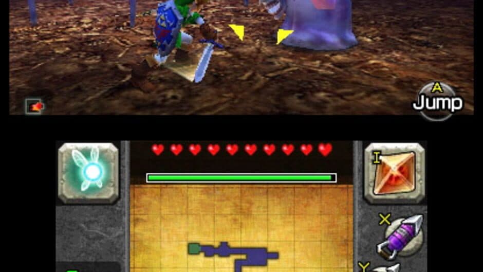 The Legend of Zelda: Ocarina of Time 3D — кадр из игры