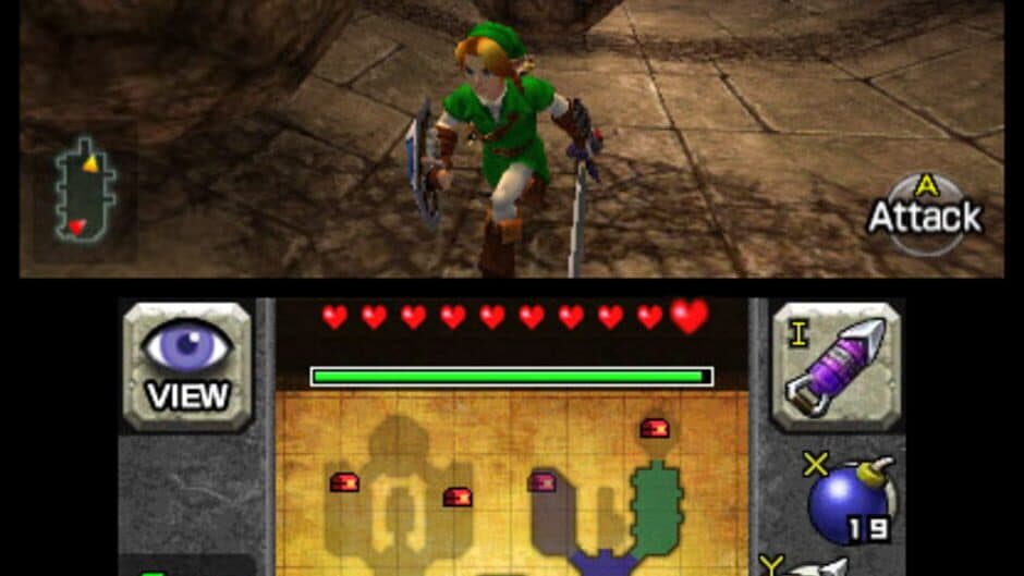 The Legend of Zelda: Ocarina of Time 3D — кадр из игры