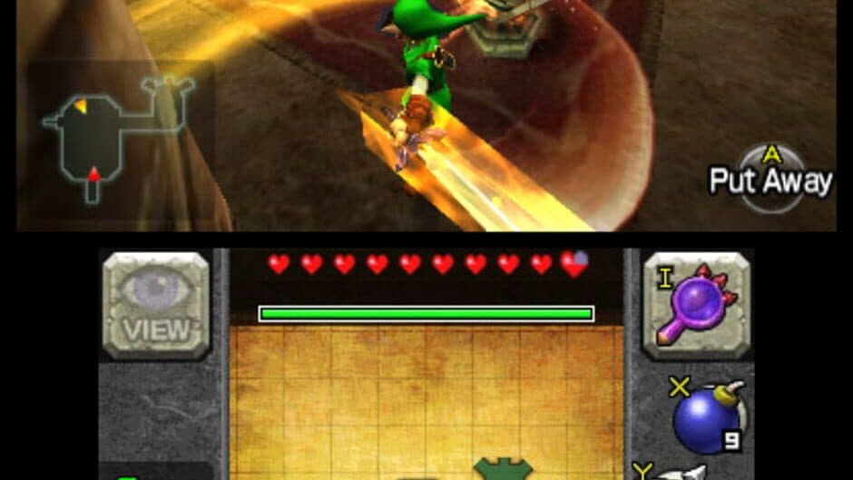 The Legend of Zelda: Ocarina of Time 3D — кадр из игры