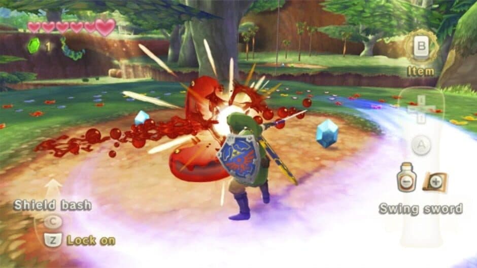 The Legend of Zelda: Skyward Sword — кадр из игры