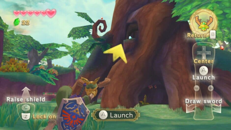 The Legend of Zelda: Skyward Sword — кадр из игры