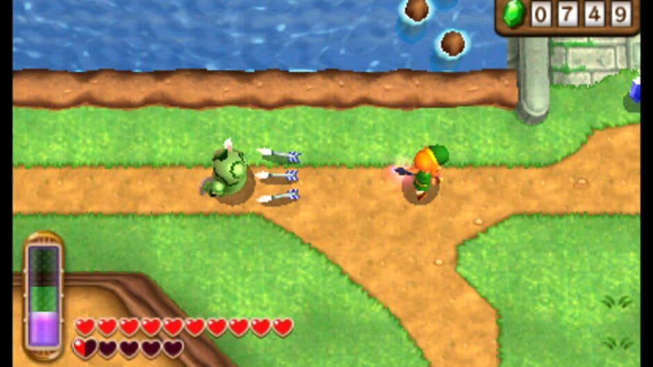 The Legend of Zelda: A Link Between Worlds — кадр из игры