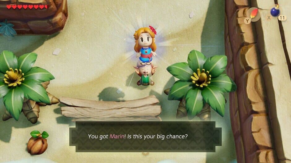 The Legend of Zelda: Link's Awakening — кадр из игры