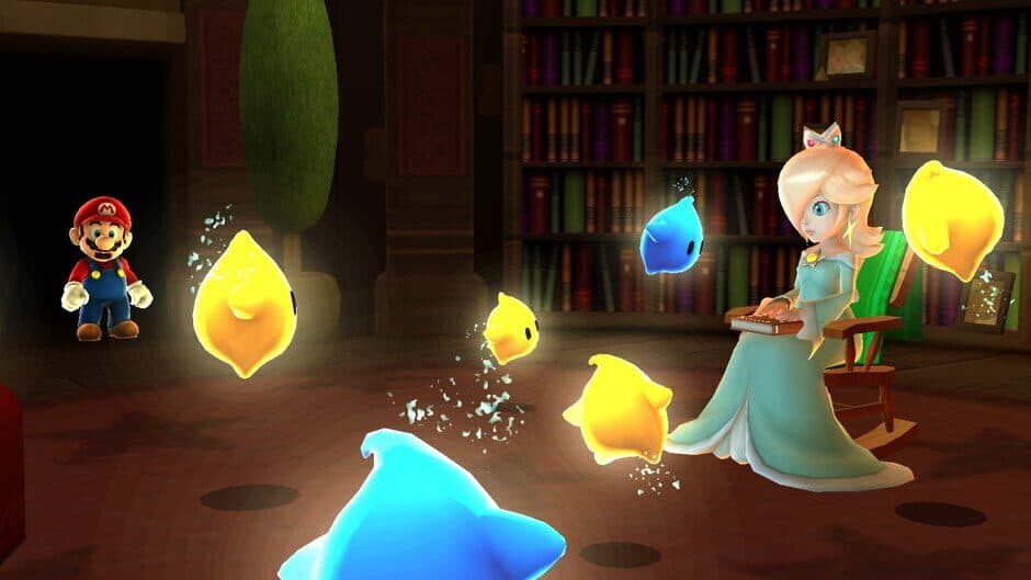 Super Mario Galaxy — кадр из игры