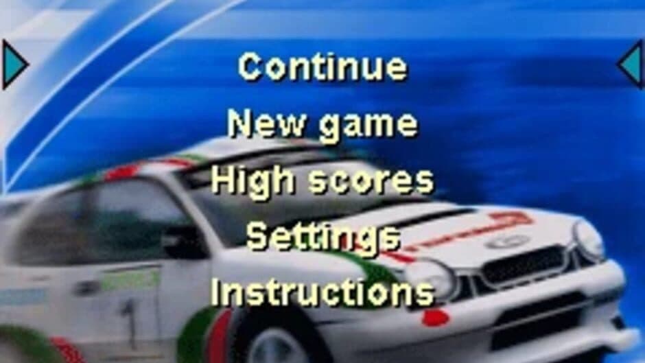 Rally 3D — кадр из игры