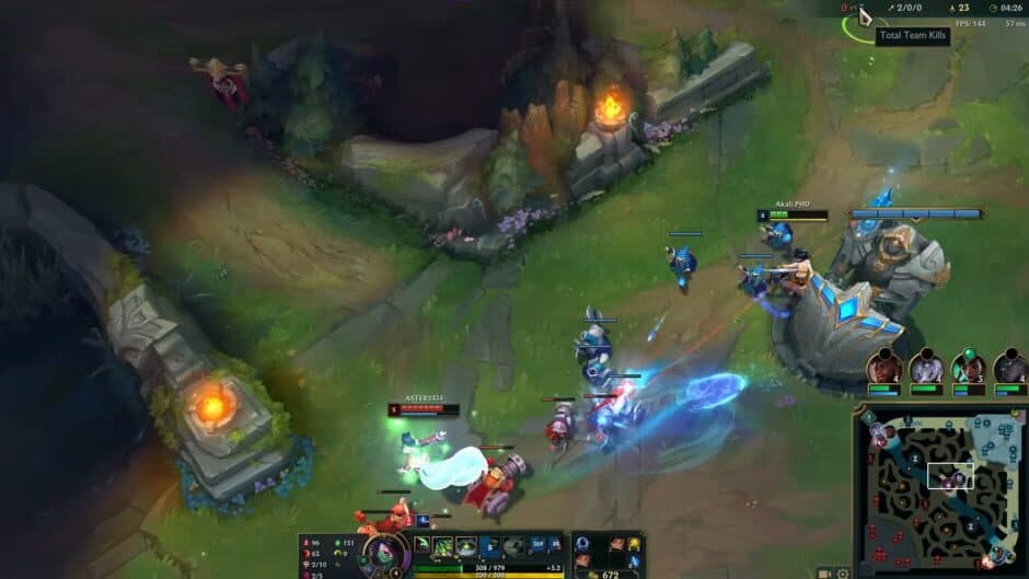 League of Legends — кадр из игры