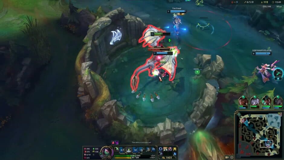 League of Legends — кадр из игры