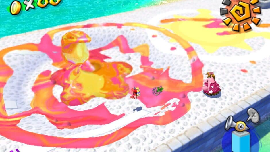 Super Mario Sunshine — кадр из игры