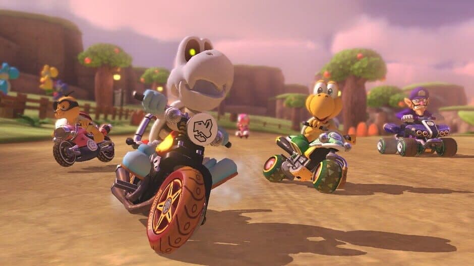Mario Kart 8 Deluxe — кадр из игры