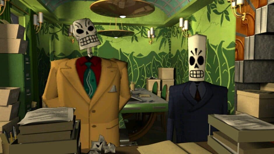 Grim Fandango — кадр из игры