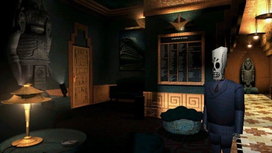 Grim Fandango — кадр из игры