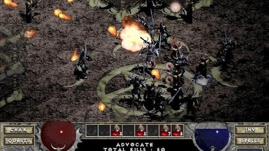Diablo — кадр из игры