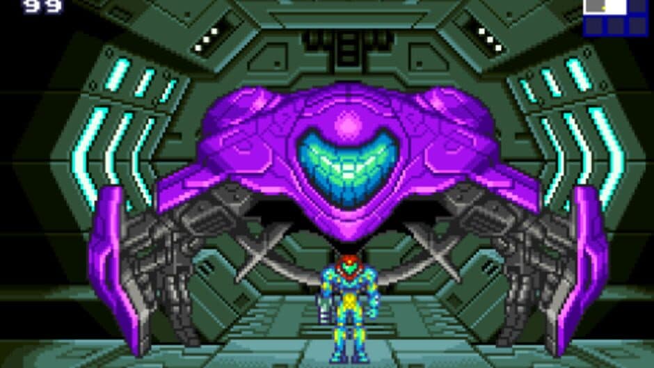 Metroid Fusion — кадр из игры