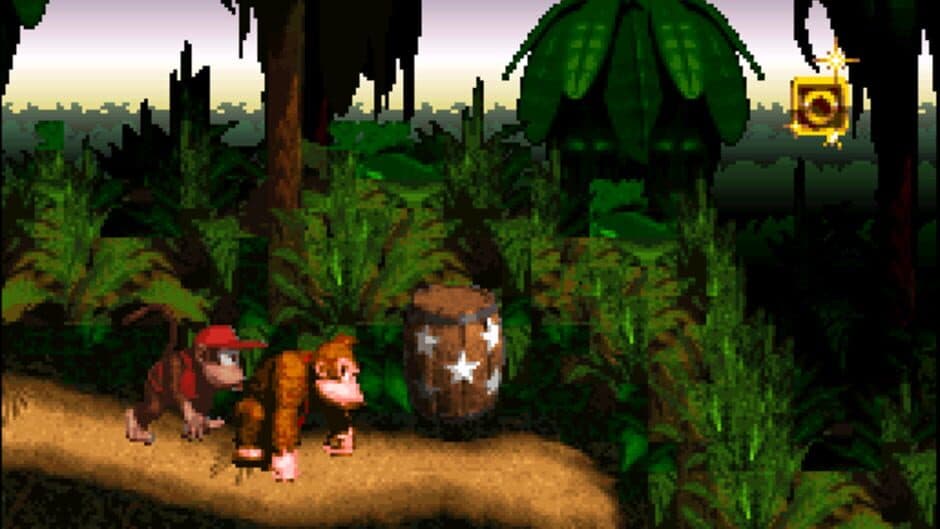 Donkey Kong Country — кадр из игры
