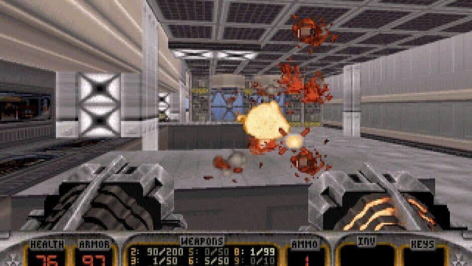 Duke Nukem 3D — кадр из игры