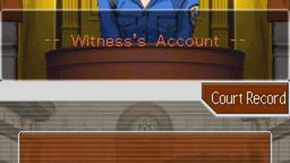 Phoenix Wright: Ace Attorney — кадр из игры