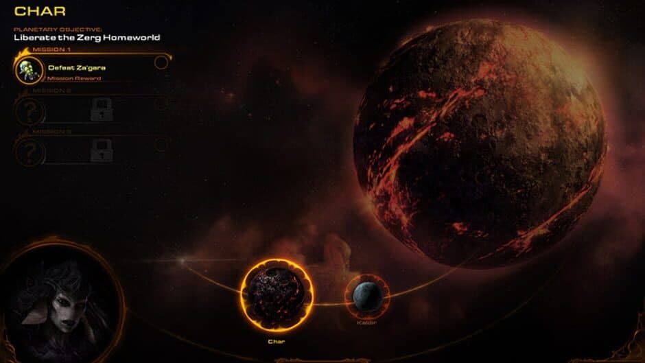 StarCraft II: Heart of the Swarm — кадр из игры