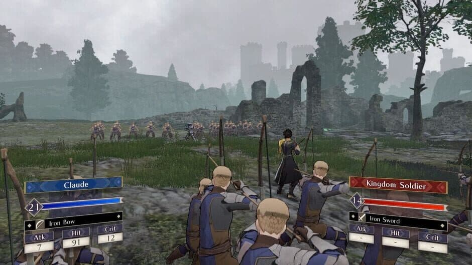 Fire Emblem: Three Houses — кадр из игры
