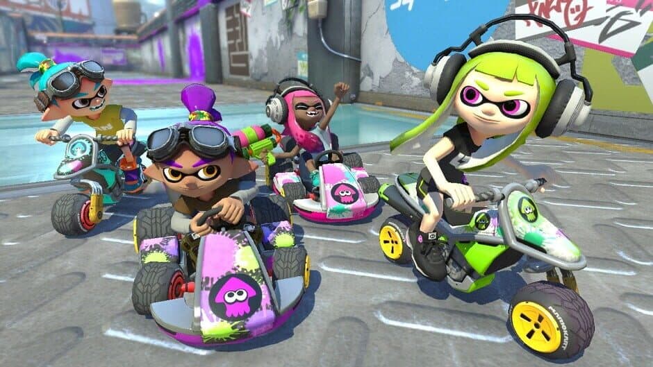 Mario Kart 8 Deluxe — кадр из игры
