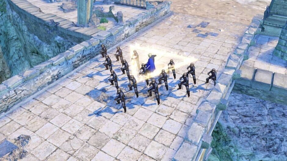 Fire Emblem: Three Houses — кадр из игры