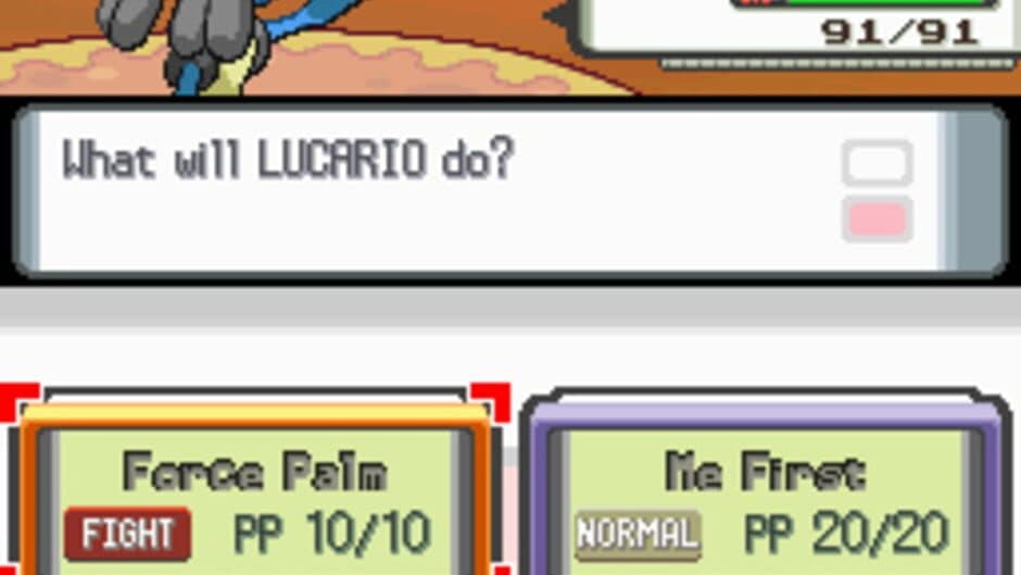 Pokémon Diamond Version — кадр из игры