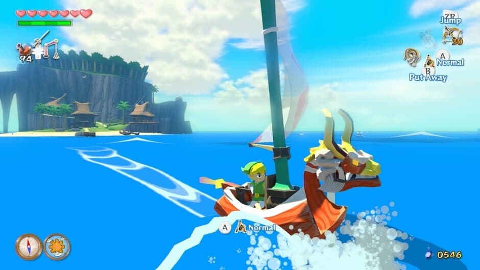 The Legend of Zelda: The Wind Waker HD — кадр из игры