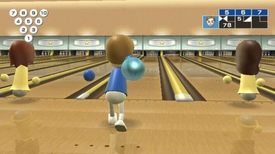 Wii Sports — кадр из игры