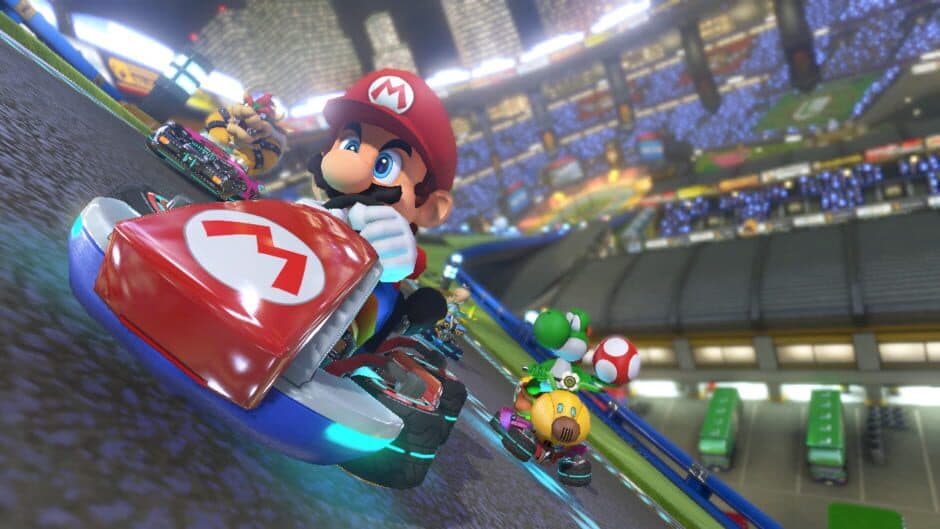 Mario Kart 8 — кадр из игры