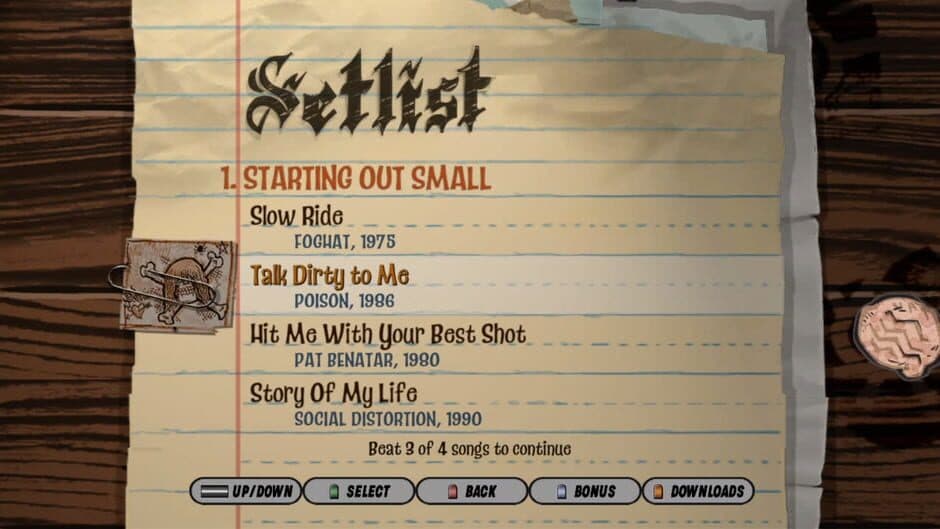 Guitar Hero III: Legends of Rock — кадр из игры