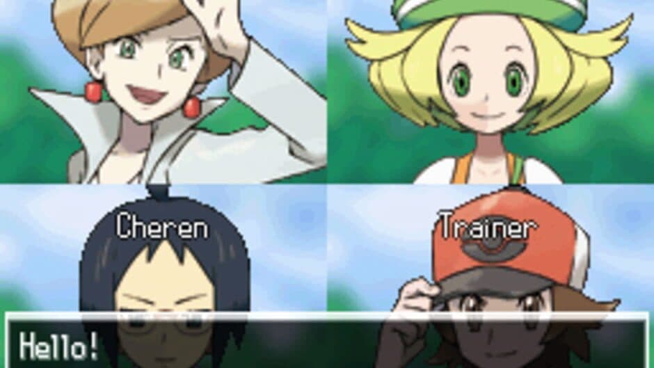 Pokémon Black Version — кадр из игры