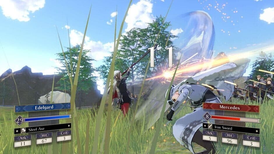 Fire Emblem: Three Houses — кадр из игры