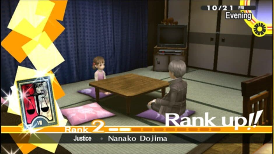 Persona 4 Golden — кадр из игры