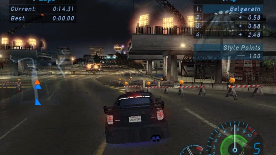 Need for Speed: Underground — кадр из игры